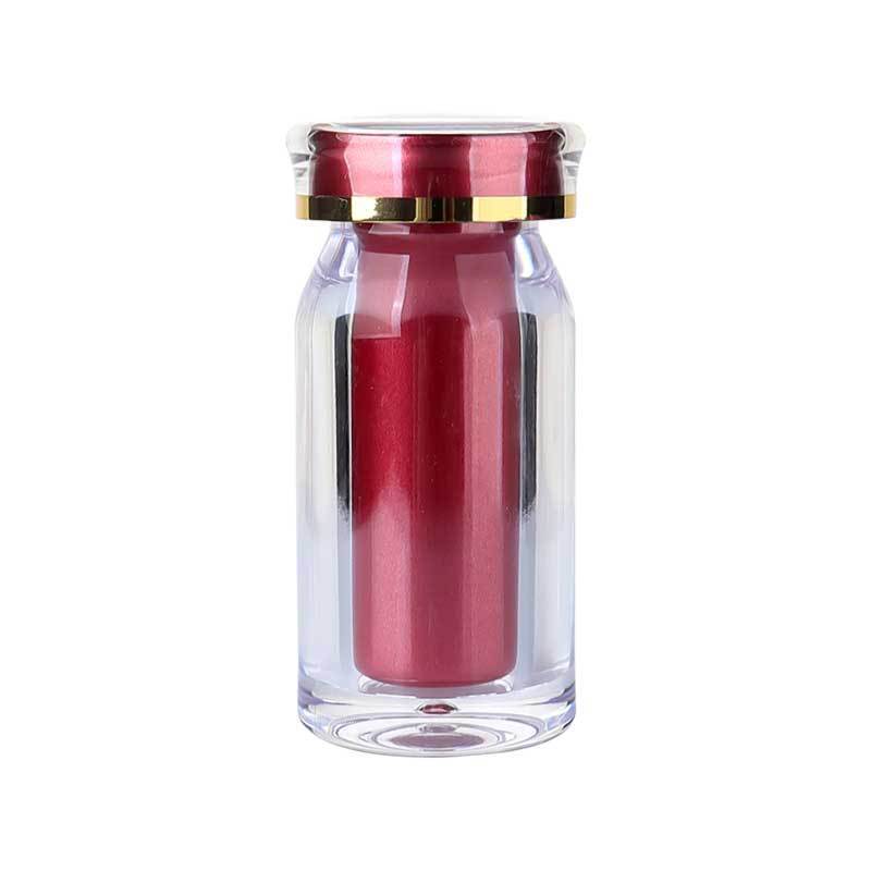 35ml oblique shoulder acrylic bottle plastic bottle capsule sub-bottle set saffron small bottle medicine bottle candy bottle