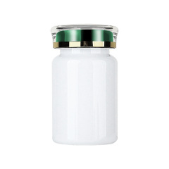 PET white plastic capsule bottle 100ml food grade medicine bottle health care product bottle small medicine bottle light-proof and moisture-proof