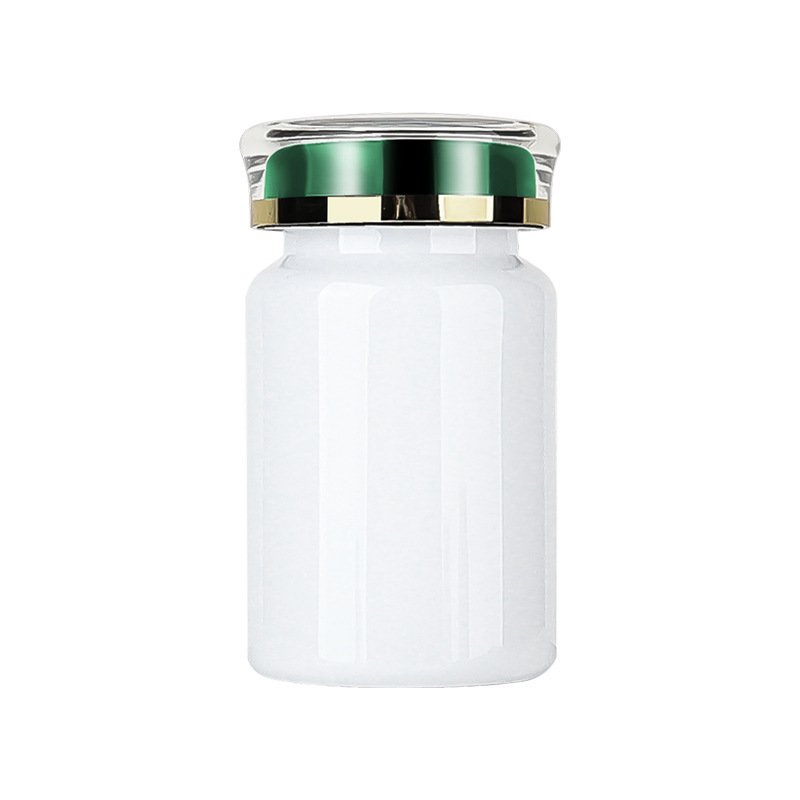 PET white plastic capsule bottle 100ml food grade medicine bottle health care product bottle small medicine bottle light-proof and moisture-proof