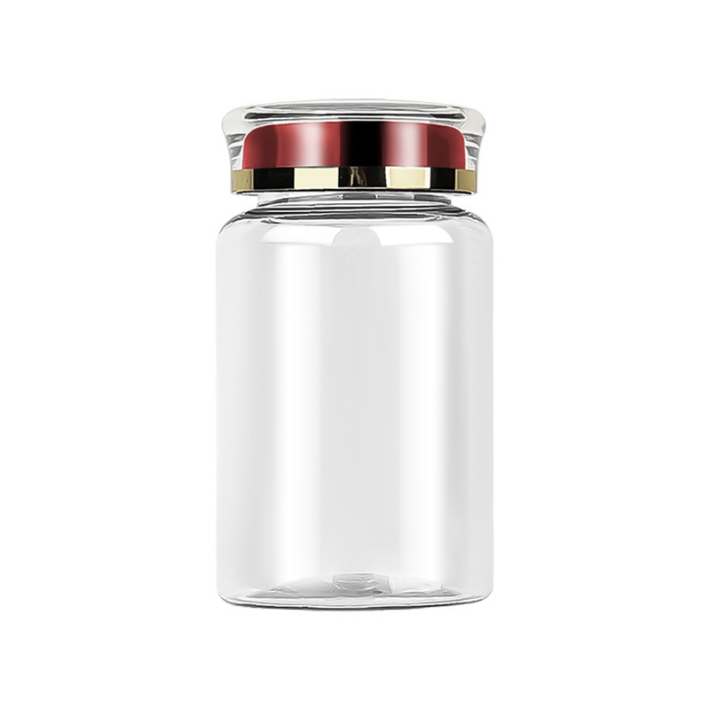PET 120ml transparent bottle plastic bottle small bottle health care product bottle capsule bottle medicine bottle food grade medicine bottle