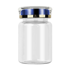 PET 80ml transparent bottle plastic bottle small bottle health care product bottle capsule bottle medicine bottle food grade tablet bottle