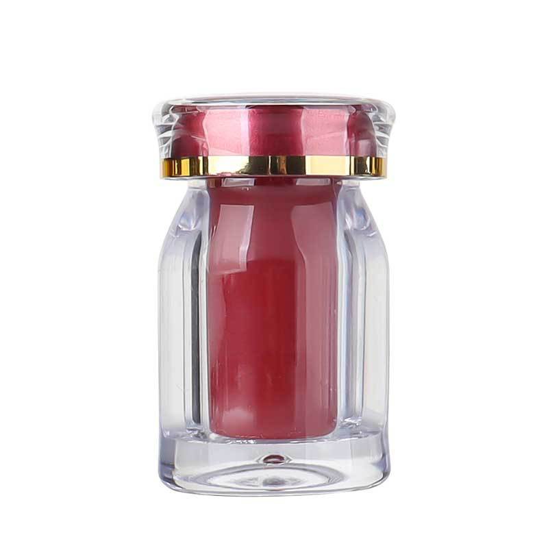Oblique shoulder 25ml PS bottle crown cap bottle set plastic bottle acrylic bottle saffron bottle capsule bottle