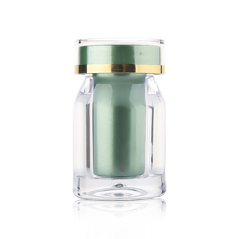25ml high-grade acrylic bottle, ginseng, Panax notoginseng powder, Cordyceps sinensis, saffron powder, plastic bottle, capsule bottle, sealed jar