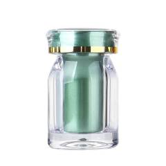 Oblique shoulder 25ml PS bottle crown cap bottle set plastic bottle acrylic bottle saffron bottle capsule bottle