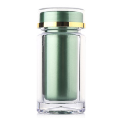 50ml high-grade medicine bottle reagent bottle acrylic bottle transparent bottle plastic bottle sub-bottle set capsule empty bottle