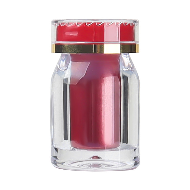 25ml PS bottle oblique shoulder style safety cover sub-bottling set high-grade plastic tablet candy sealed capsule bottle