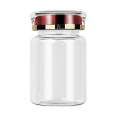 PET 80ml transparent bottle plastic bottle small bottle health care product bottle capsule bottle medicine bottle food grade tablet bottle