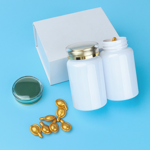 PET white plastic capsule bottle 120ml food grade medicine bottle health care product bottle small medicine bottle light-proof and moisture-proof