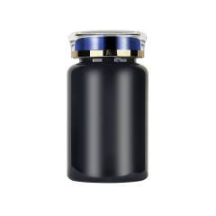 PET120ml black bottle capsule packaging bottle plastic empty bottle printing text bottle sticker maca health care products