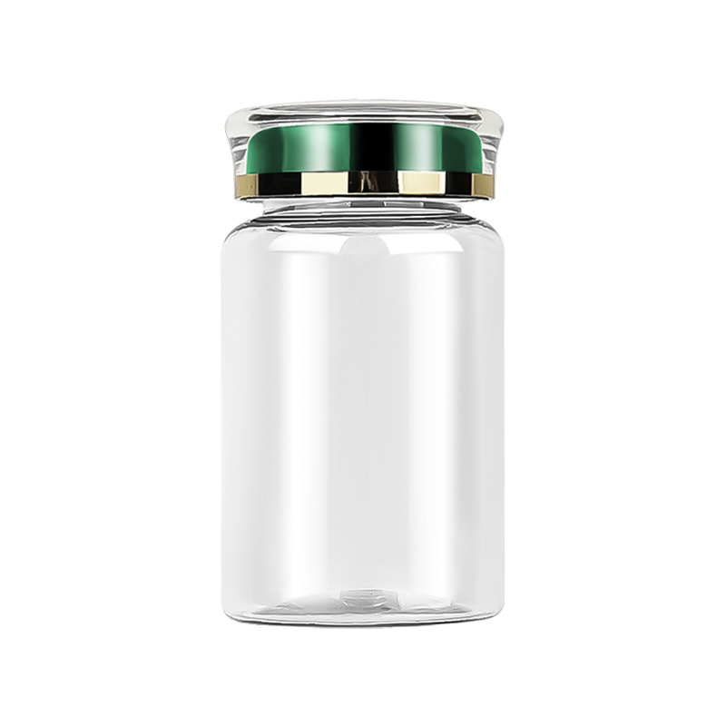 PET 120ml transparent bottle plastic bottle small bottle health care product bottle capsule bottle medicine bottle food grade medicine bottle