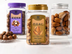 PET plastic jar dried fruit red dates food grade 88 caliber cashew cereal wolfberry wide mouth food storage jar