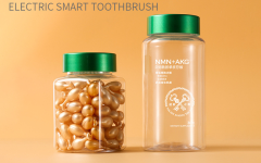 High-grade 80ML120ml health care product packaging plastic transparent bottle empty medicine bottle capsule cordyceps subpackaging sample bottle
