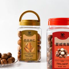 PET plastic jar dried fruit red dates food grade 88 caliber cashew cereal wolfberry wide mouth food storage jar