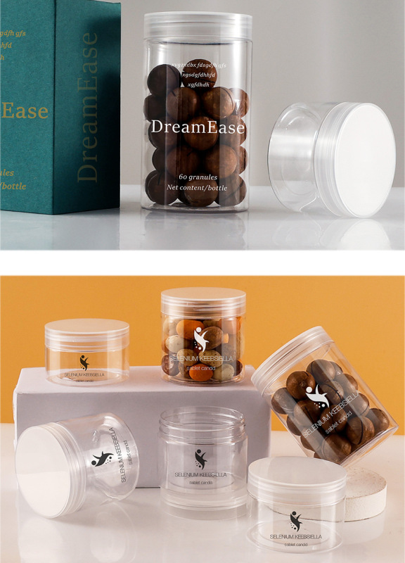 68 teeth transparent cream bottle 100g cosmetics sub-bottle 250g eye cream jar 30g face cream jar