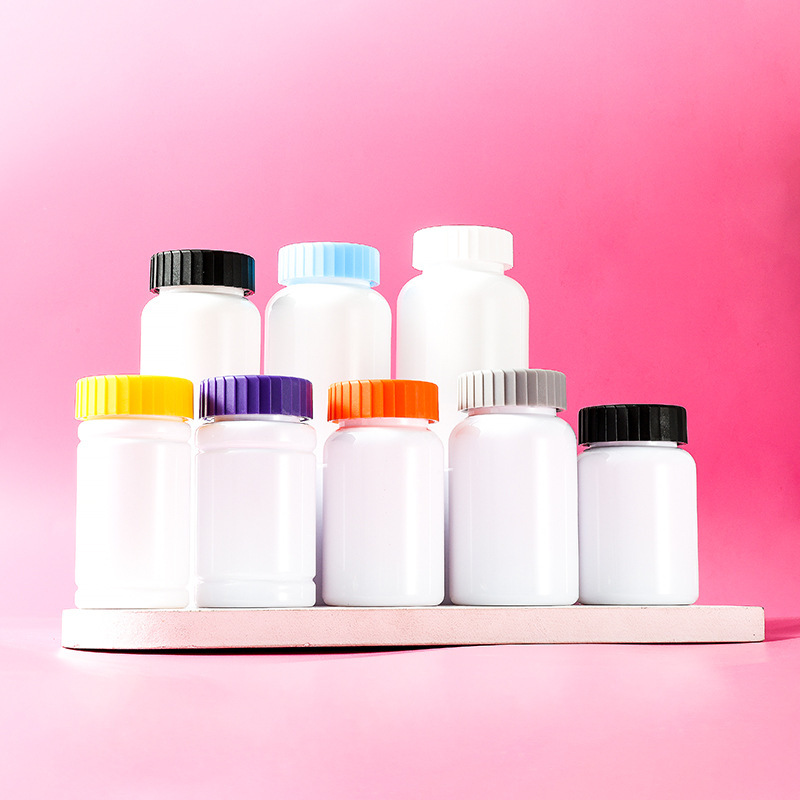 Food grade pet white bottle 140-300ml plastic bottle health care product bottle sample bottle capsule packaging bottle