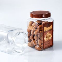 PET plastic jar dried fruit red dates food grade 88 caliber cashew cereal wolfberry wide mouth food storage jar