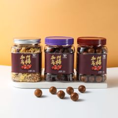 PET plastic wide mouth bottle 750ml transparent food jar black plum cashew storage jar large capacity