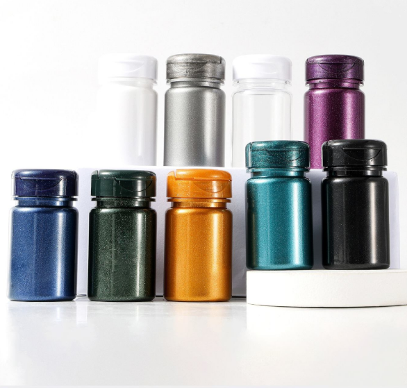pet 60ml pearlescent large ring bottle flip cap plastic bottle health care product bottle capsule bottle calcium tablet bottle packaging medicine bottle