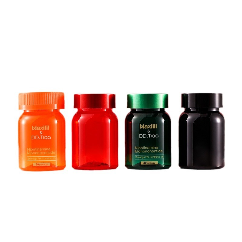 70ml capsule bottle PET powder bottle tablet bottle health care product packaging bottle
