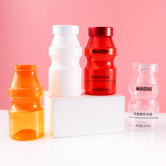 High-grade 160ml health care product PET packaging plastic bottle Lactic acid bacteria empty bottle beverage sub-packaging sample bottle thickened