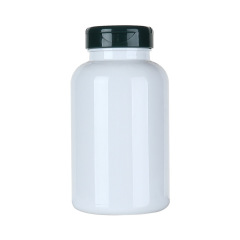 300ML maca vitamin tablet health care product bottle white light-proof bottle flip-top capsule pill bottle