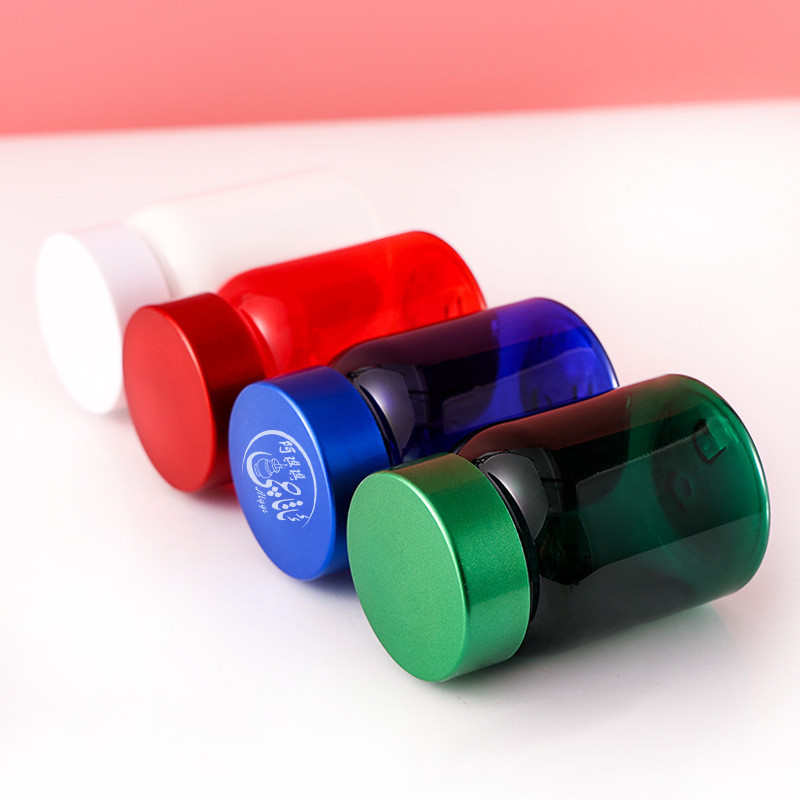 70ml capsule bottle PET powder bottle tablet bottle health care product packaging bottle