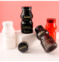High-grade 160ml health care product PET packaging plastic bottle Lactic acid bacteria empty bottle beverage sub-packaging sample bottle thickened
