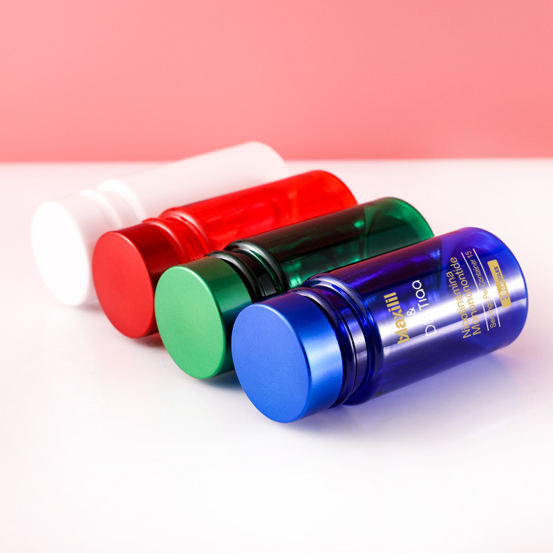 120ml capsule bottle 120ml bamboo bottle thick powder tablet packaging bottle