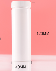 Packaging bottle 120ml straight bottle PET health care product bottle capsule bottle medicine bottle high-end packaging bottle empty bottle