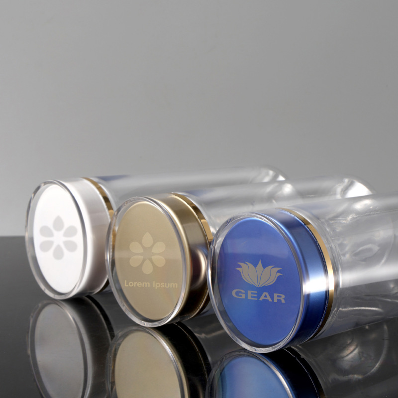 High transparency pet transparent plastic bottle 470ml food grade American ginseng 250g sealed can Panax notoginseng powder black wolfberry can