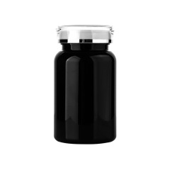 175ML crown cap PET plastic large capacity health care product bottle Cordyceps saffron capsule packaging large bottle jar