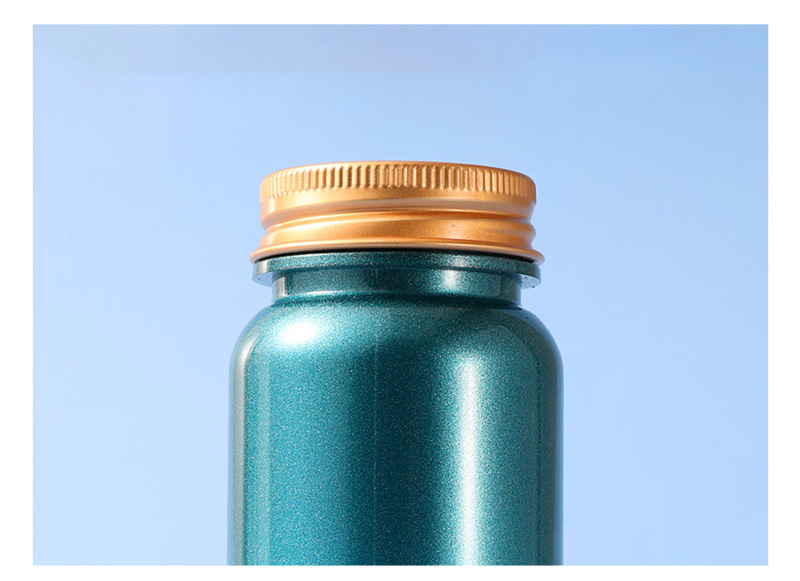 Food grade PET 80ml large ring bottle health care product bottle capsule bottle sub-bottle aluminum cap bottle tablet bottle