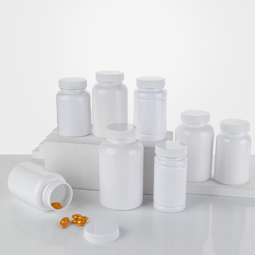 White capsule bottle, pet bottle, solid medicine bottle, health care product bottle, plastic bottle, sample bottle, empty medicine bottle 8 models