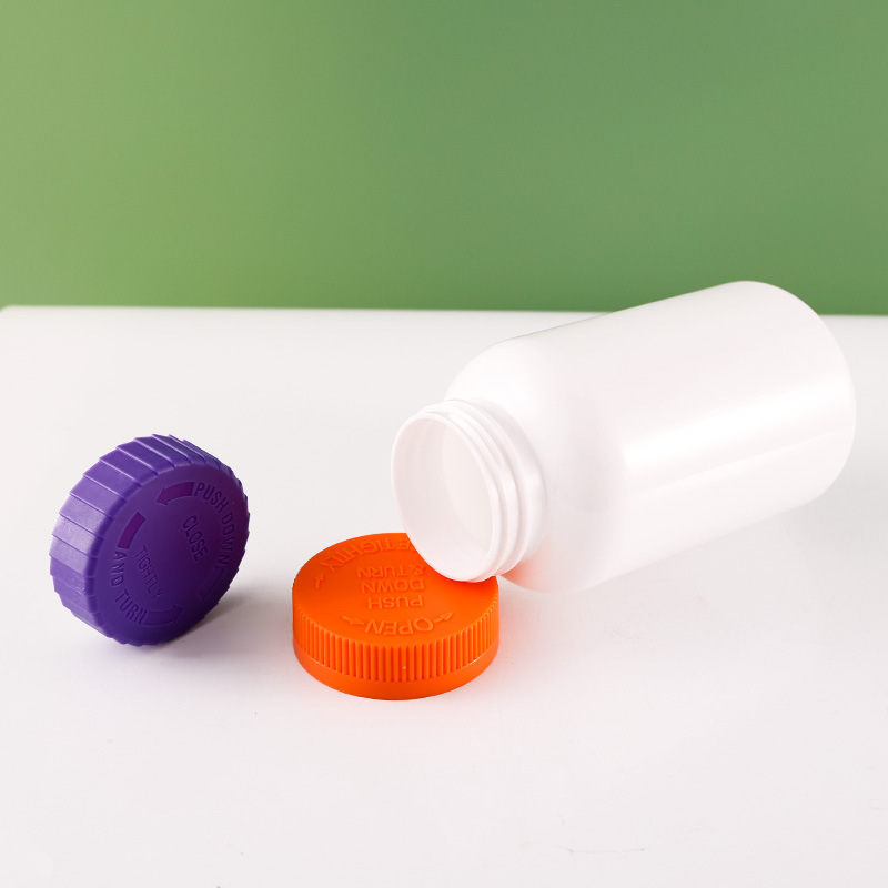 500ml capsule bottle, screw cap, tablet packaging bottle, health product bottle