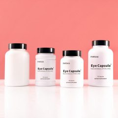 Food grade PET capsule bottle 200ML white black cover high-end health care medicine tablet plastic bottle 175ml thickened