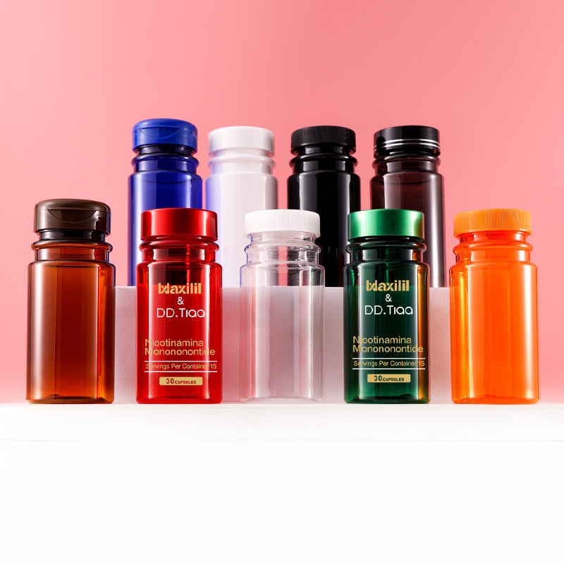 120ml capsule bottle 120ml bamboo bottle thick powder tablet packaging bottle