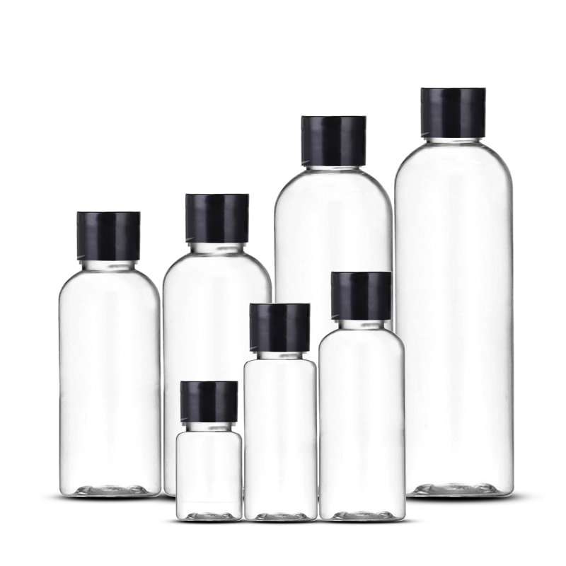 PET plastic cosmo bottles 60ML 100ML 120ML 200ML 250ML 500ML