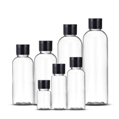 PET plastic cosmo bottles 60ML 100ML 120ML 200ML 250ML 500ML