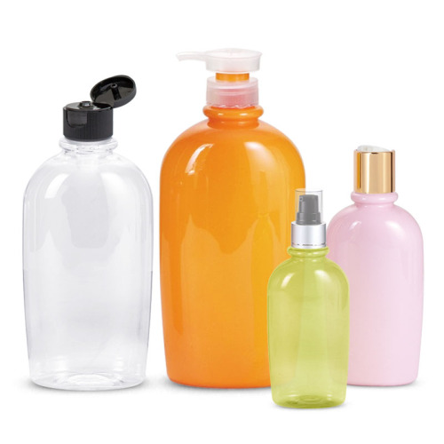 PET plastic ring-top flat bottles 120ML 230ML 500ML 780ML