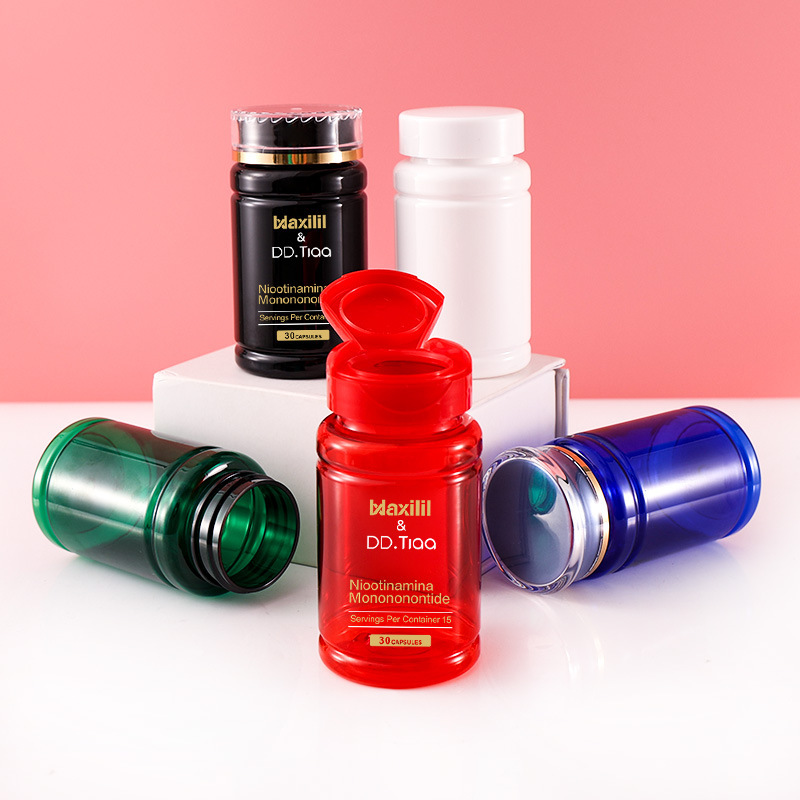 100ml PET health care product bottle capsule packaging bottle 100ml empty medicine bottle plastic bottle