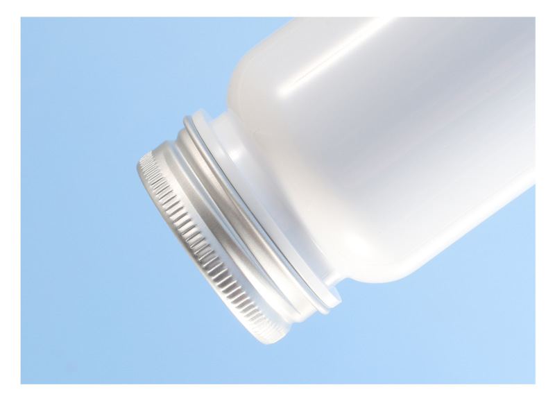 Food grade PET 80ml large ring bottle health care product bottle capsule bottle sub-bottle aluminum cap bottle tablet bottle