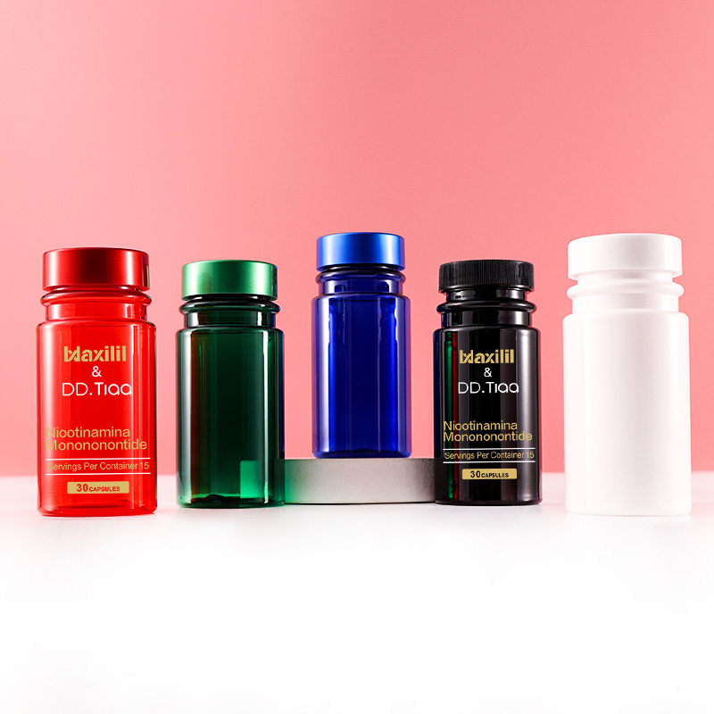 120ml capsule bottle 120ml bamboo bottle thick powder tablet packaging bottle