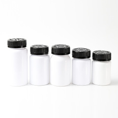 PET 80cc white light-proof plastic bottle 120ml capsule bottle tablet bottle black screw cap bottle thickened