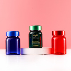 70ml capsule bottle PET powder bottle tablet bottle health care product packaging bottle