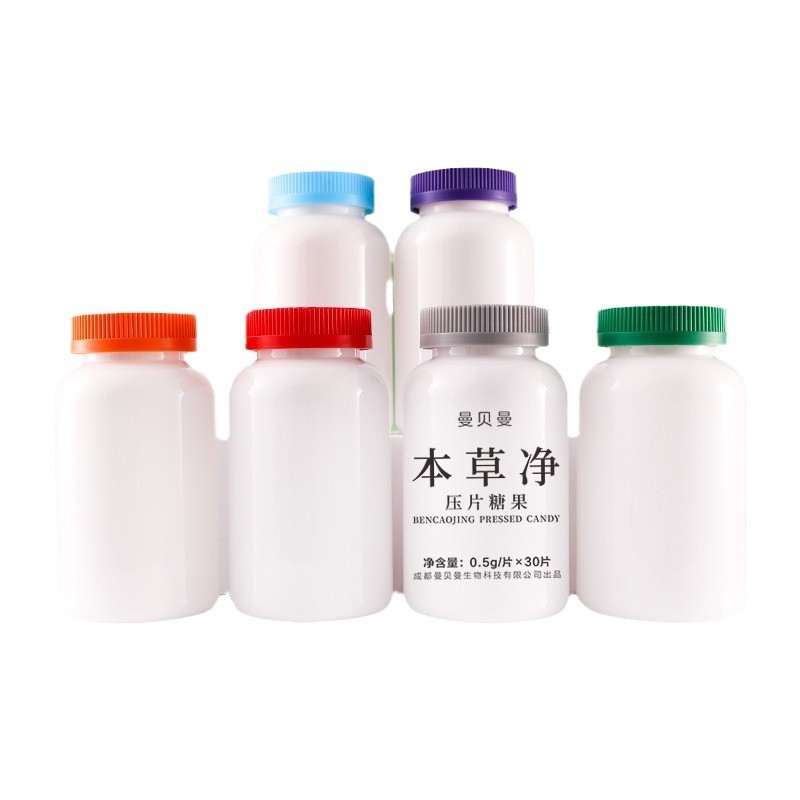 500ml capsule bottle, screw cap, tablet packaging bottle, health product bottle