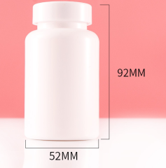 140ml white health product bottle 140ccpet capsule bottle plastic packaging tablet bottle
