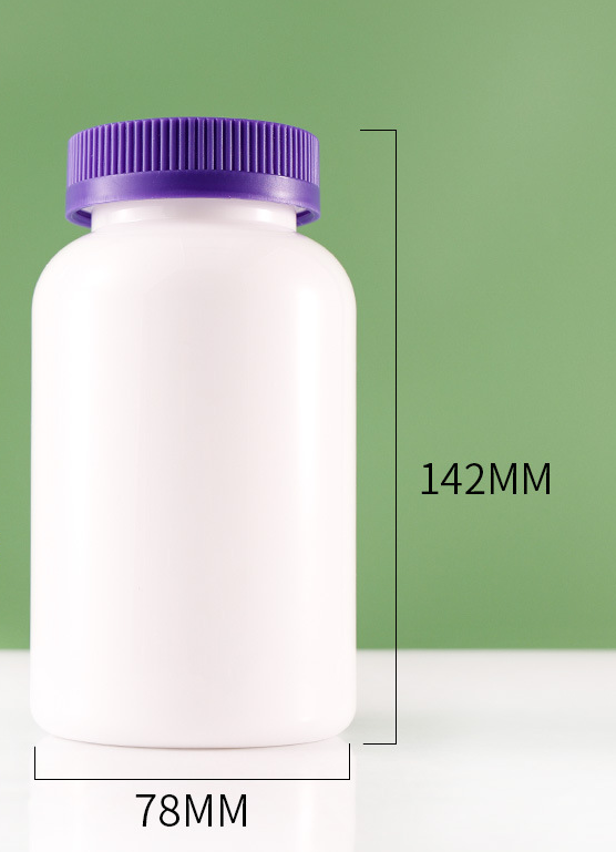 500ml capsule bottle, screw cap, tablet packaging bottle, health product bottle