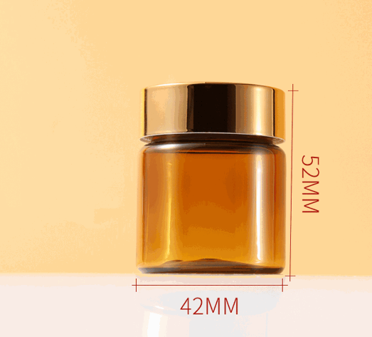 PET plastic bottle 30ml brown bottle food grade packaging general empty bottle small medicine bottle sealed sub-bottle