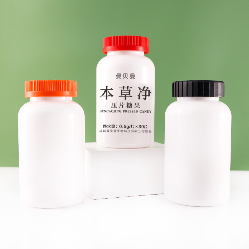 500ml capsule bottle, screw cap, tablet packaging bottle, health product bottle