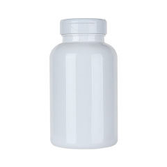 300ML maca vitamin tablet health care product bottle white light-proof bottle flip-top capsule pill bottle